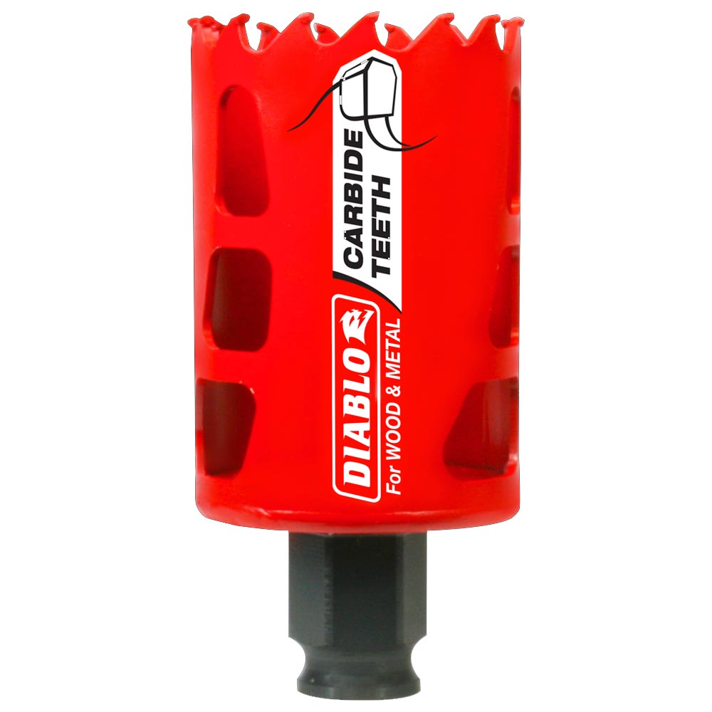 Main 1 - DIABLO CARBIDE HOLESAW 1-3/4" (44MM)(DHS1750CT) - Arlington Coal & Lumber