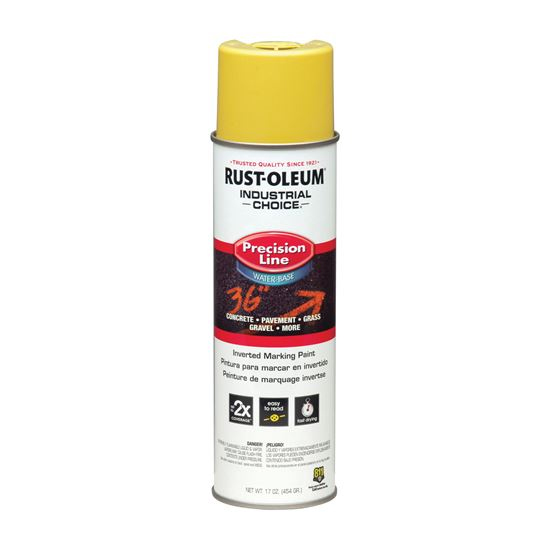 Main 1 - MARKING SPRAY HIGH-VISIBILITY YELLOW WATER-BASED 17OZ - Arlington Coal & Lumber