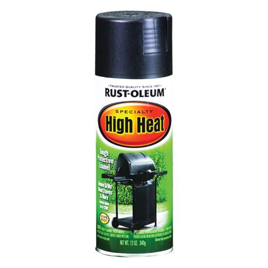 Main 1 - PAINT SPRAY HI HEAT BLACK 12OZ - Arlington Coal & Lumber