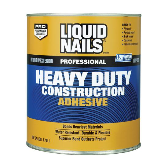 Main 1 - LIQUID NAILS ADHESIVE HEAVY DUTY VOC GALLON - Arlington Coal & Lumber