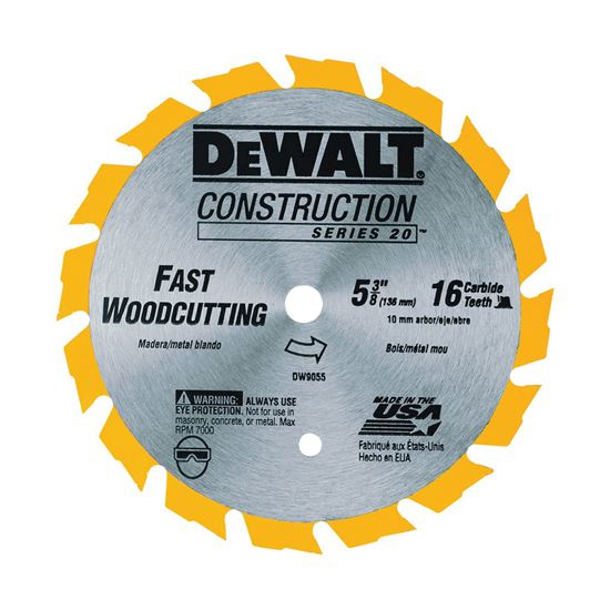 Main 1 - 5-3/8 FRAME CIRCULAR SAW BLADE - Arlington Coal & Lumber