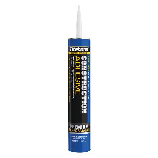 Main 1 - TITEBOND 28 OZ. FAST SET POLY CONSTRUCTION ADHESIVE (4222) - Arlington Coal & Lumber