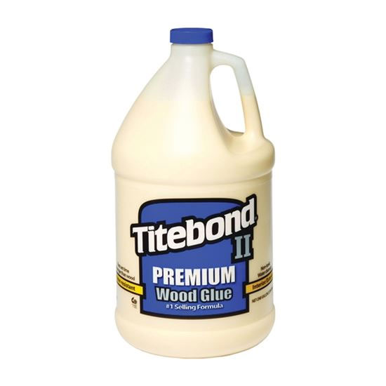 Main 1 - TITEBOND II PREMIUM WOOD GLUE INTERIOR/EXTERIOR WATER-RESISTANT GAL (BLUE) - Arlington Coal & Lumber