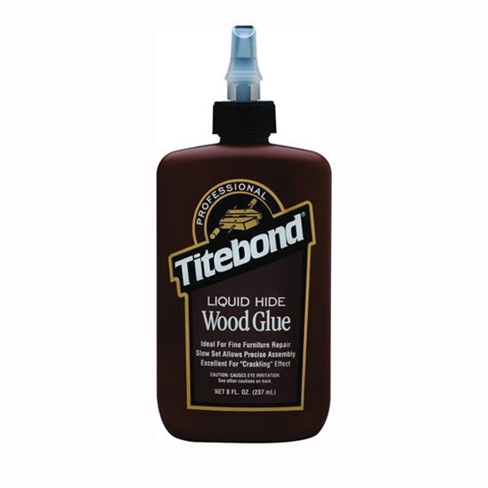 Main 1 - TITEBOND GENUINE HIDE WOOD GLUE INTERIOR 8OZ (BROWN) - Arlington Coal & Lumber