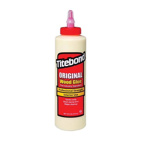 Main 1 - TITEBOND ORIGINAL WOOD GLUE INTERIOR 16OZ (RED) - Arlington Coal & Lumber