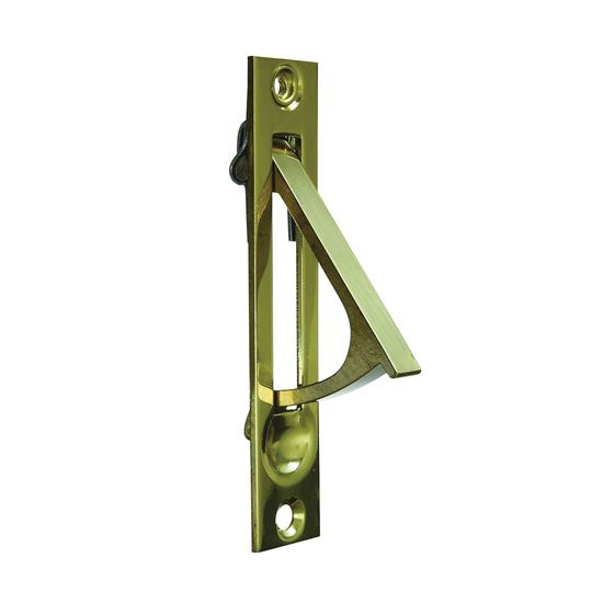 Main 1 - 216051 DOOR EDGE PULL SLDBRASS PULL DOOR EDGE SOLID BRASS - Arlington Coal & Lumber