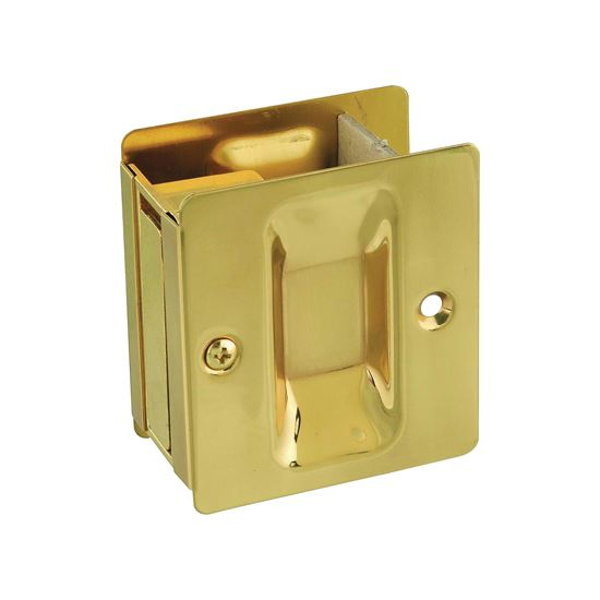 Main 1 - PULL DOOR POCKET SOLID BRASS - Arlington Coal & Lumber