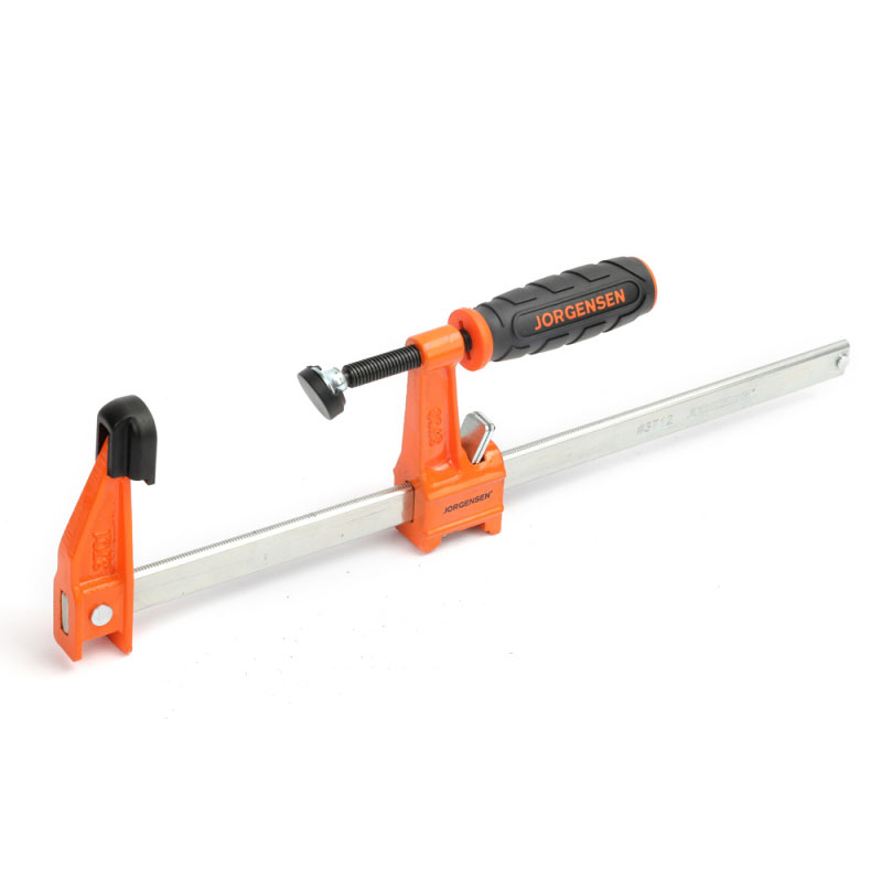 Main 1 - JORGENSEN 12" MEDIUM DUTY ADJUSTABLE STEEL BAR CLAMP (3712) - Arlington Coal & Lumber