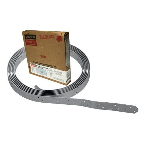 Main 1 - SIMPSON CS20-R (20-GA) GALV. 25 FT UTILITY COIL STRAP  (4/CTN) - Arlington Coal & Lumber