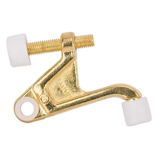 Main 1 - DOOR STOP HD HNGE PIN POL BRS - Arlington Coal & Lumber