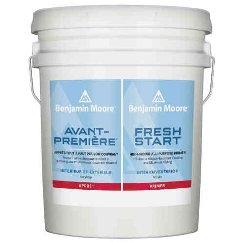 BENJAMIN MOORE PRIMER 046-00 FRESH START SUPR WHITE (5 GAL) - Arlington Coal & Lumber