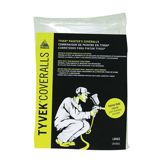 Main 1 - 14122 TYVEK LARGE HEAVY DUTY COVERALLS NO HOOD - Arlington Coal & Lumber