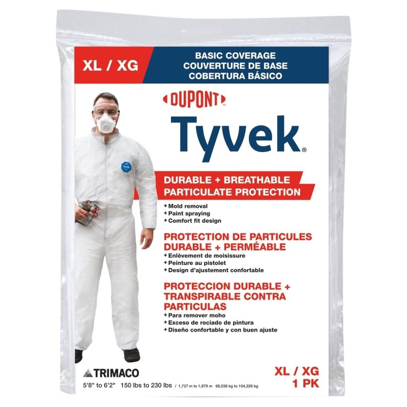 Main 1 - 14123 TYVEK XL HEAVY DUTY COVERALLS NO HOOD - Arlington Coal & Lumber