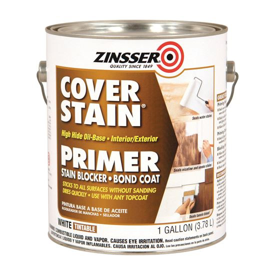 Main 1 - ZINSSER GAL COVER-STAIN PRIMER/SEALER OIL BASE INT/EXT (GOLD)  - Arlington Coal & Lumber