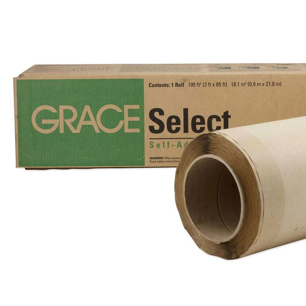 Main 1 - GRACE SELECT "GREEN" 36 X 65 FT ROLL SELF ADHERED ROOFING UNDERLAYMENT (195 SQFT) - Arlington Coal & Lumber