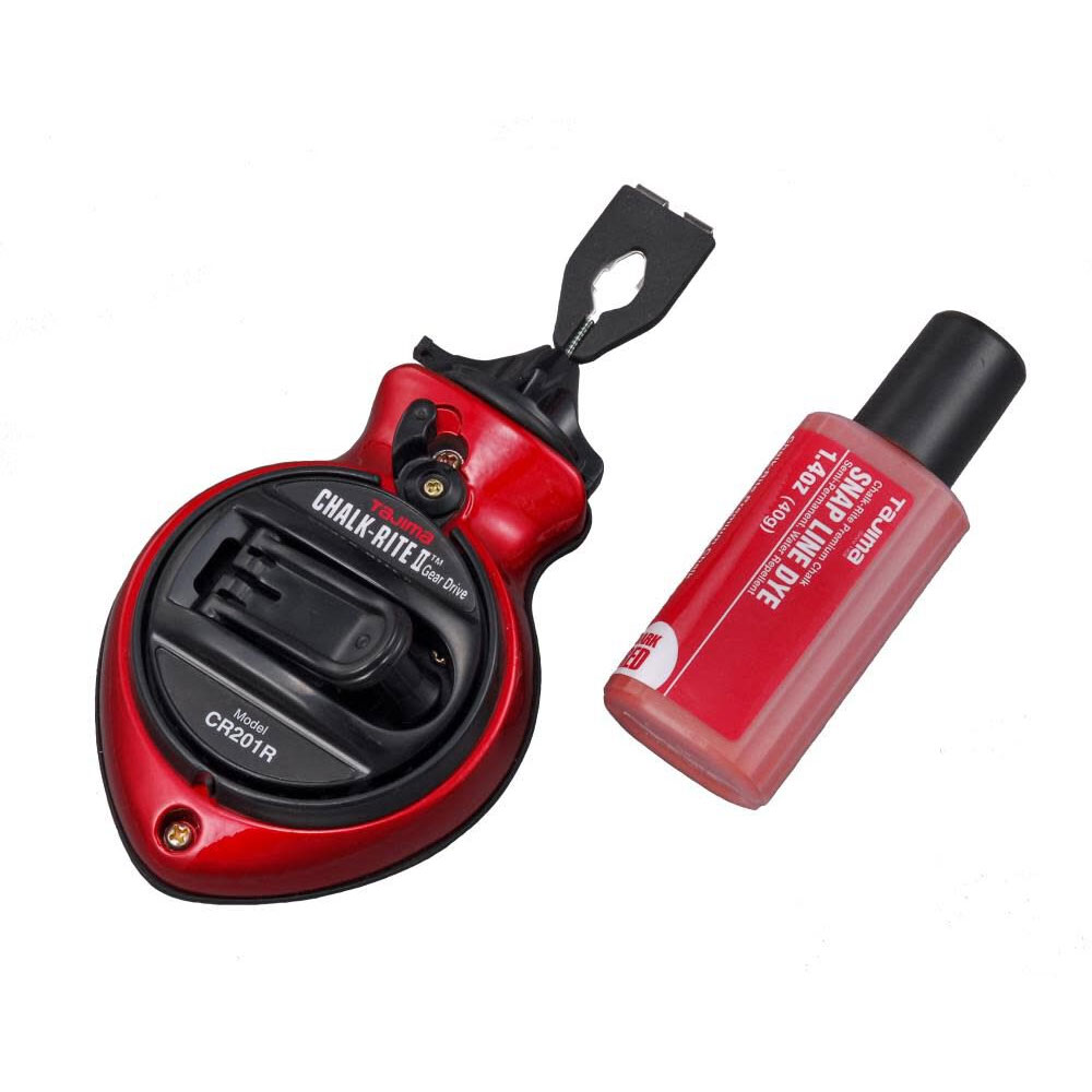 Main 1 - TAJIMA CHALK-RITE II EXTRA BOLD 1.0MM METALLIC RED (CR201R-RR)  - Arlington Coal & Lumber