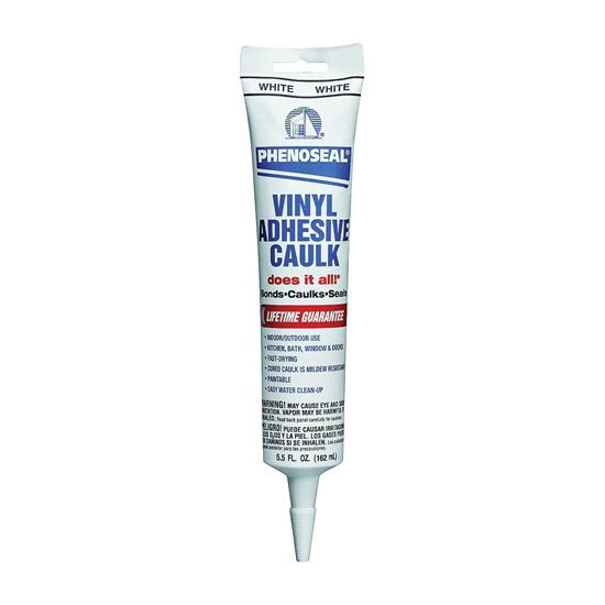 Main 1 - DAP CAULK VINYL ADHESIVE WHT 5.5OZ (07026) - Arlington Coal & Lumber