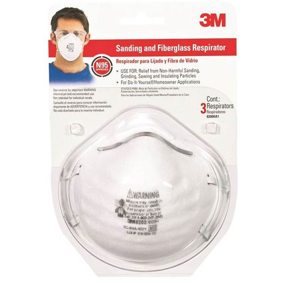 Main 1 - 8200HA1-A RESPIRATORSAND/FIBER RESPIRATOR SANDING/FIBERGLASS - Arlington Coal & Lumber