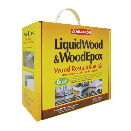Main 1 - ABATRON LIQUID-WOOD & WOOD-EPOX 4-QUART WOOD RESTORATION KIT - Arlington Coal & Lumber