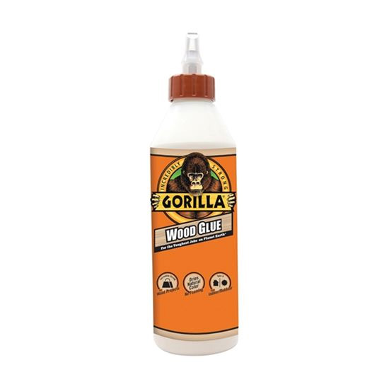 Main 1 - GORILLA WHITE WOOD GLUE 18 OZ. - Arlington Coal & Lumber