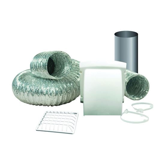 Main 1 - DUNDAS JAFINE VENT KIT W/ DUCT WHT (TD48PMKZW) - Arlington Coal & Lumber