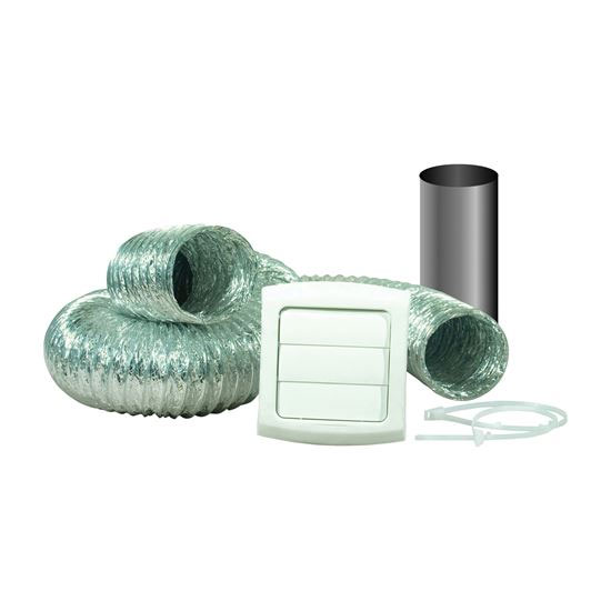 Main 1 - DUNDAS JAFINE VENT KIT DRYER ALUM 4INX5FT BR (TD48PVKZW) - Arlington Coal & Lumber