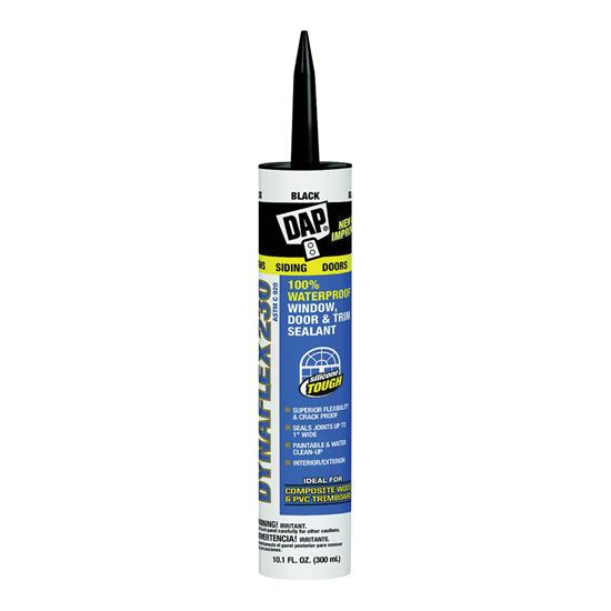 Main 1 - DAP DYNAFLEX SEALANT INT/EXT LATEX BLACK 10.1OZ (18280) - Arlington Coal & Lumber