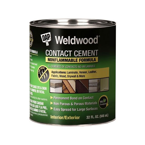 Main 1 - DAP ADHESIVE CNTCT CMNT NOFLAM GAL (25336) - Arlington Coal & Lumber