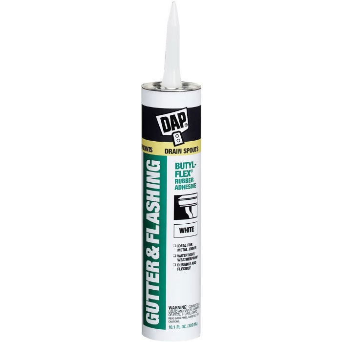 DAP VOC GUTTER WHITE ADHESIVE (27062) - Arlington Coal & Lumber