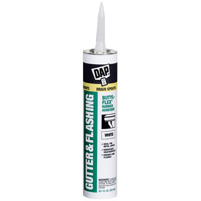 Main 3 - DAP VOC GUTTER WHITE ADHESIVE (27062) - Arlington Coal & Lumber