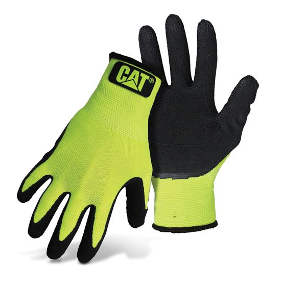 Main 1 - GLOVES LTEX PALM HIVIS GRN MED - Arlington Coal & Lumber