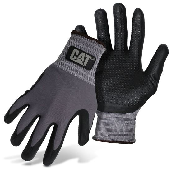 Main 1 - GLOVES NITR PALM GRAY KNIT XL - Arlington Coal & Lumber