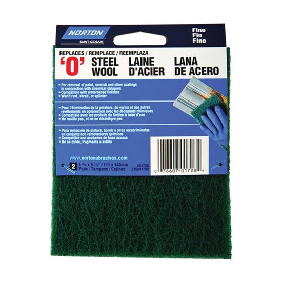 Main 1 - PAD STEEL WOOL SYN GREEN FINE - Arlington Coal & Lumber