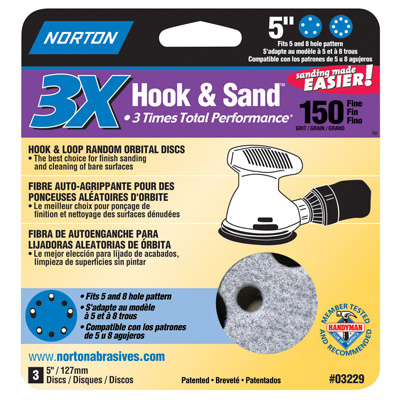 Main 1 - 5 X UH 3X HANDY PACK 60 GRIT - Arlington Coal & Lumber