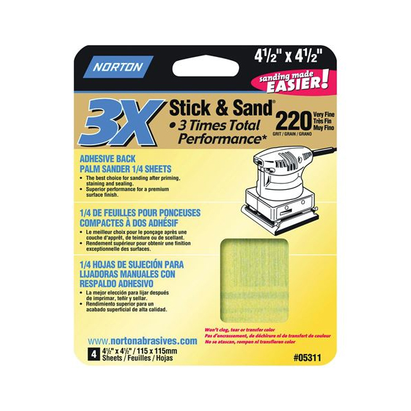 Main 1 - 05311 SANDING SHT 4.5X4.5 220 - Arlington Coal & Lumber