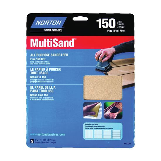 Main 1 - SANDPAPER AL OXIDE 9X11IN P150 - Arlington Coal & Lumber