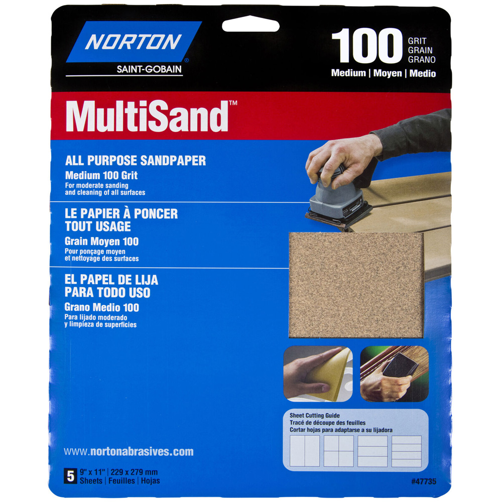 Main 1 - SANDPAPER AL OXIDE 9X11IN P100 - Arlington Coal & Lumber