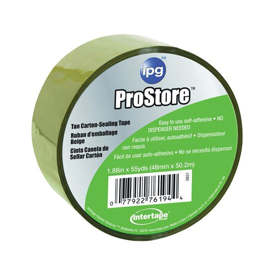 Main 1 - IPG PROSTORE PACKAGING TAPE 1.88 IN X 54.6 YD (9851) - Arlington Coal & Lumber