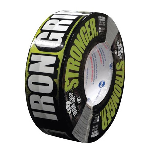 Main 1 - IPG IRON GRIP DUCT TAPE BLACK 1.88 IN X 35 YD (IG235) - Arlington Coal & Lumber