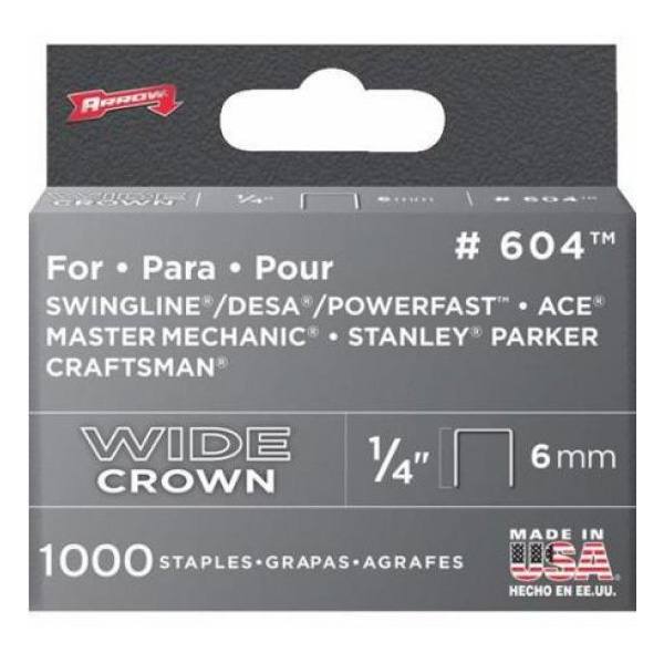 60430 OF 1000 STAPLES 1/4 - Arlington Coal & Lumber