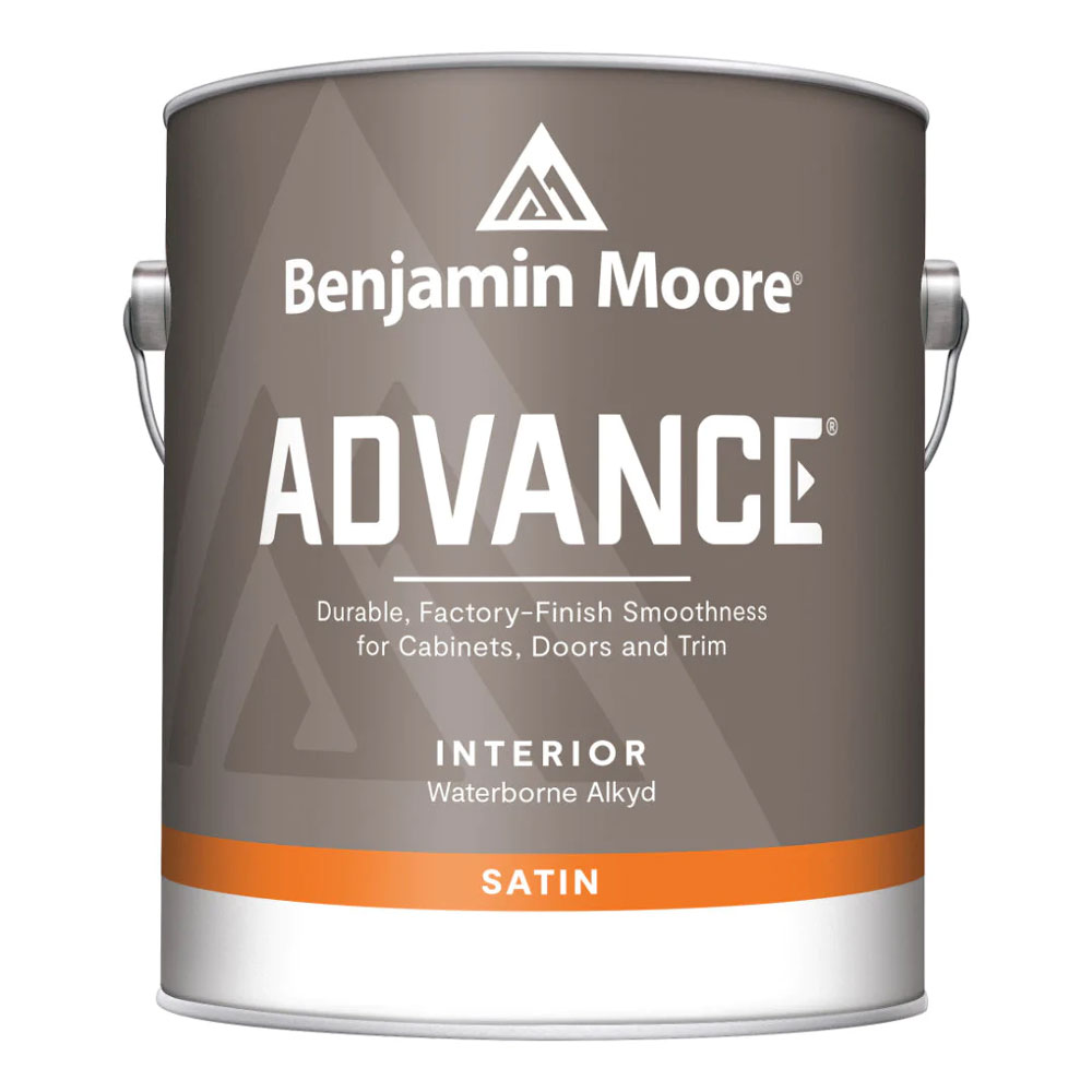 Main 1 - BENJAMIN MOORE ADVANCE WATERBORNE SATIN 0792-01 WHITE GAL - Arlington Coal & Lumber