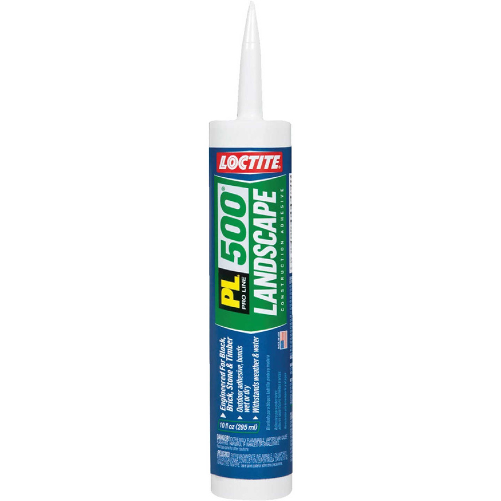 Main 1 - LOCTITE PL 500 ADHESIVE LANDSCPE BLCK VOC 10OZ - Arlington Coal & Lumber