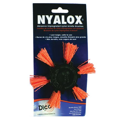 Main 1 - NYALOX 4" FLAP BRUSH ORANGE MEDIUM (541-782-4)  - Arlington Coal & Lumber