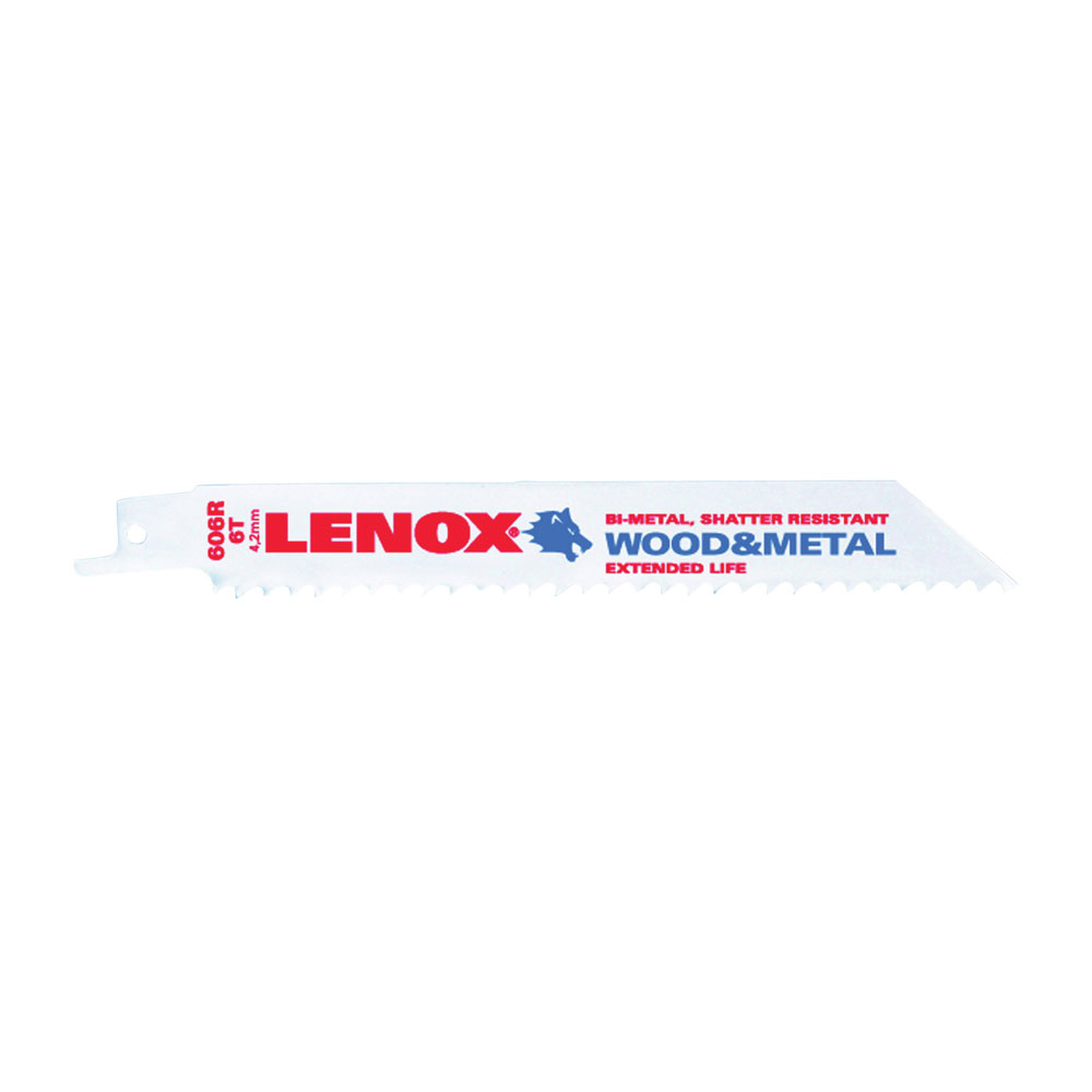 Main 1 - LENOX RECIP 6TPI RECIPROCATING BLADE 5PK - Arlington Coal & Lumber