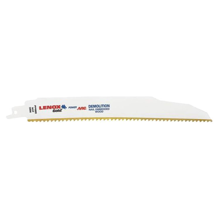 Main 1 - LENOX 9" 6TPI GOLD DEMO RECIP BLADE - Arlington Coal & Lumber