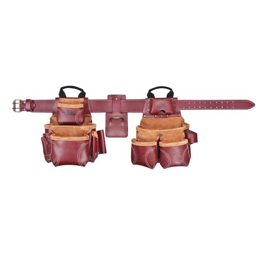 Main 1 - CLC 18 POCKET "SIGNATURE ELITE" PRO FRAMER LEATHER COMBO SYSTEM XL (40"-52") - Arlington Coal & Lumber