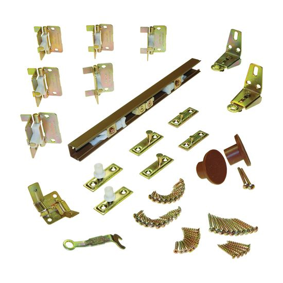 Main 1 - JOHNSON BIFOLD DOOR HARDWARE SET 4 DOOR 48" (1700486H) - Arlington Coal & Lumber