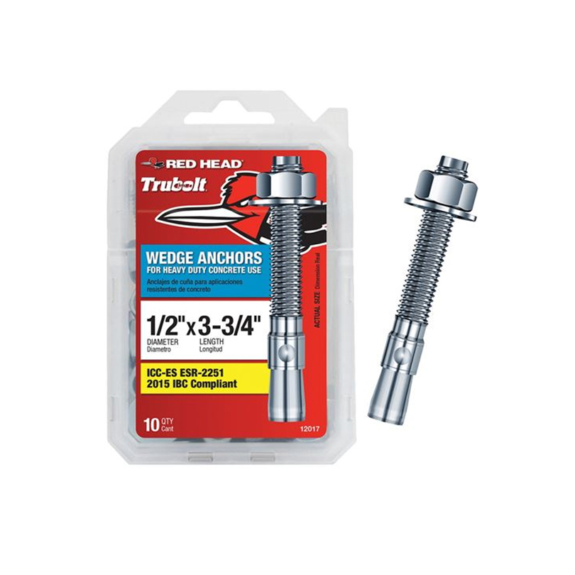 Main 1 - ANCHOR WEDGE 1/2X3-3/4IN 10CT - Arlington Coal & Lumber