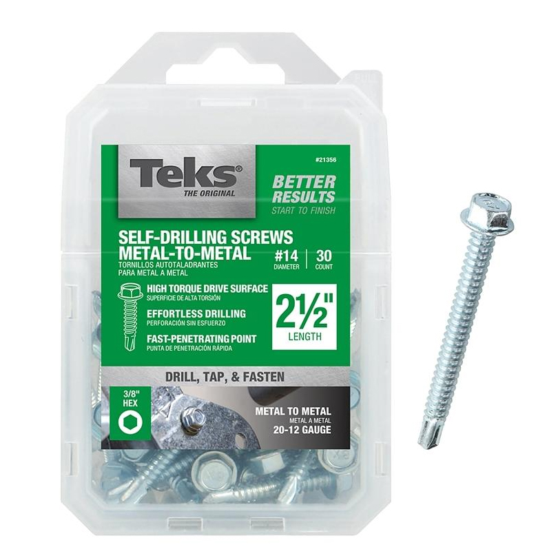 Main 1 - SCRW MTL SELF-TAP HEX 14X2-1/2 - Arlington Coal & Lumber