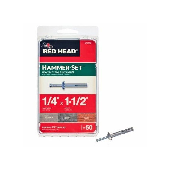 ANCHIOR MSORY HAMMER 1/4X1-1/2 - Arlington Coal & Lumber